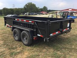 2019 CARRY-ON 7X14 DUMP TRAILER