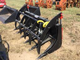 66" ROOT RAKE GRAPPLE FOR SKID STEER