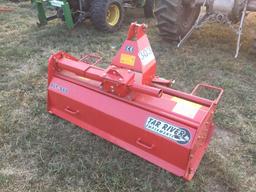 UNUSED TAR RIVER 4ft ROTARY TILLER (3pt)