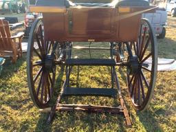 MILLER CARRIAGE CO 8 PASSENGER WAGONETTE