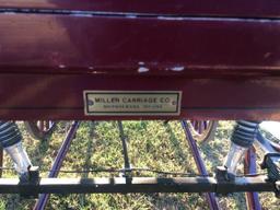 MILLER CARRIAGE CO 8 PASSENGER WAGONETTE