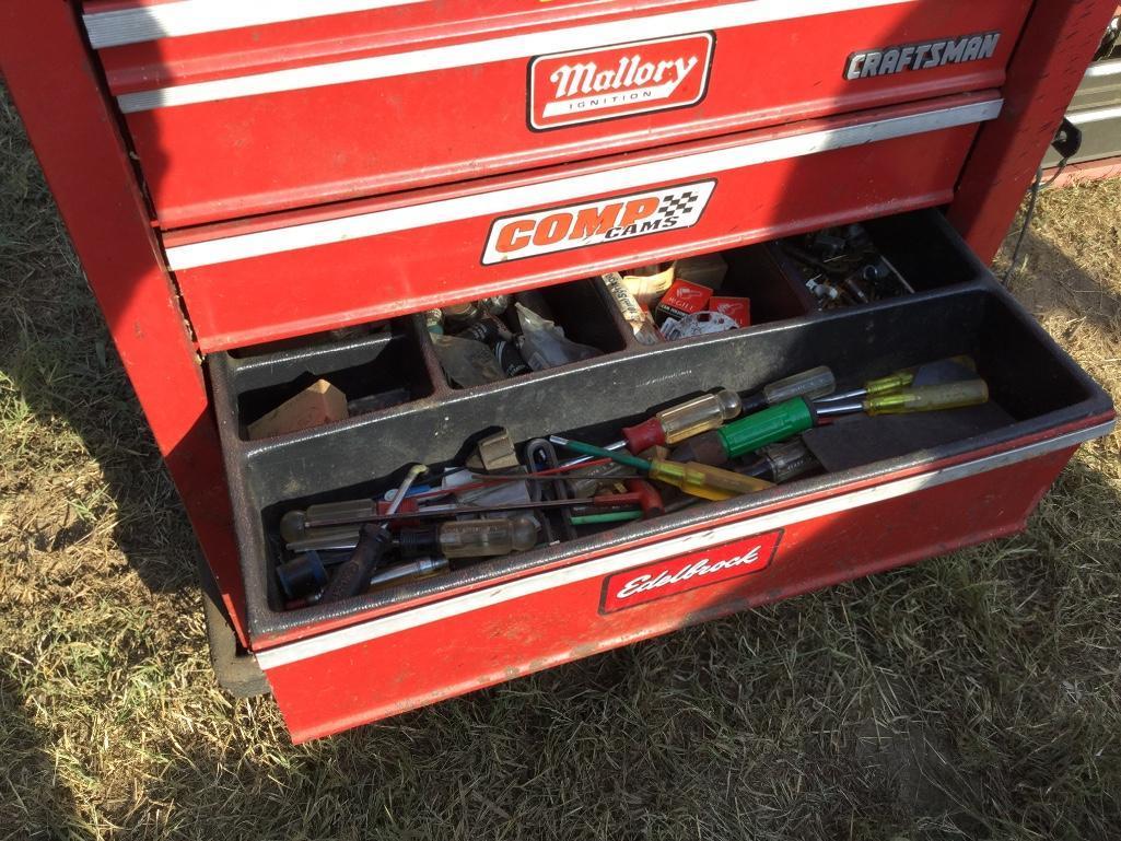 CRAFTSMAN 11 DRAWER TOOLBOX & CONTENTS