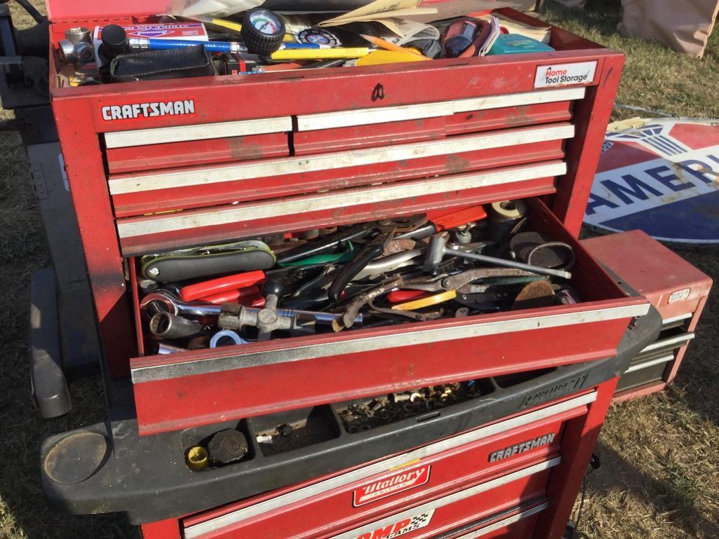 CRAFTSMAN 11 DRAWER TOOLBOX & CONTENTS