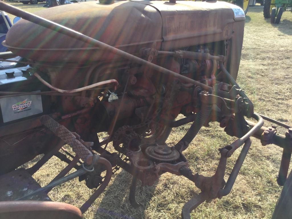 FARMALL SUPER "A" TRACTOR W/CULTIVATOR