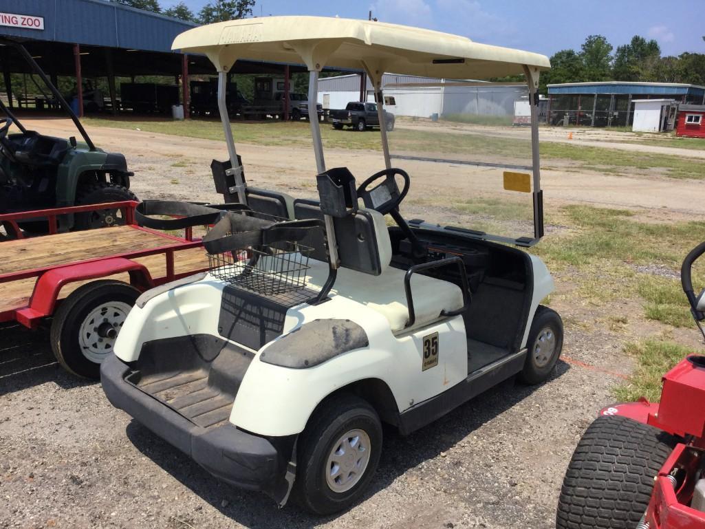 2004 YAMAHA ELECTRIC GOLF CART (48 VOLT, 2014 TROJAN BATTERIES W/CHARGER) R2