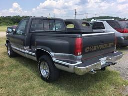 1991 CHEV SILVERADO 1500 PKP TRUCK (AT, V8, MILES READ-224236 EXEMPT, 2WD, STEP SIDE BED,