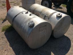 ALUMINUM SADDLE TANKS (2) R2