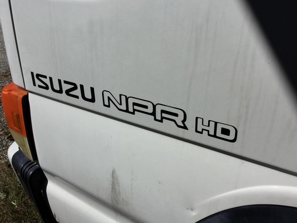 2005 ISUZU NPR HD CAB OVER LANDSCAPE TRUCK