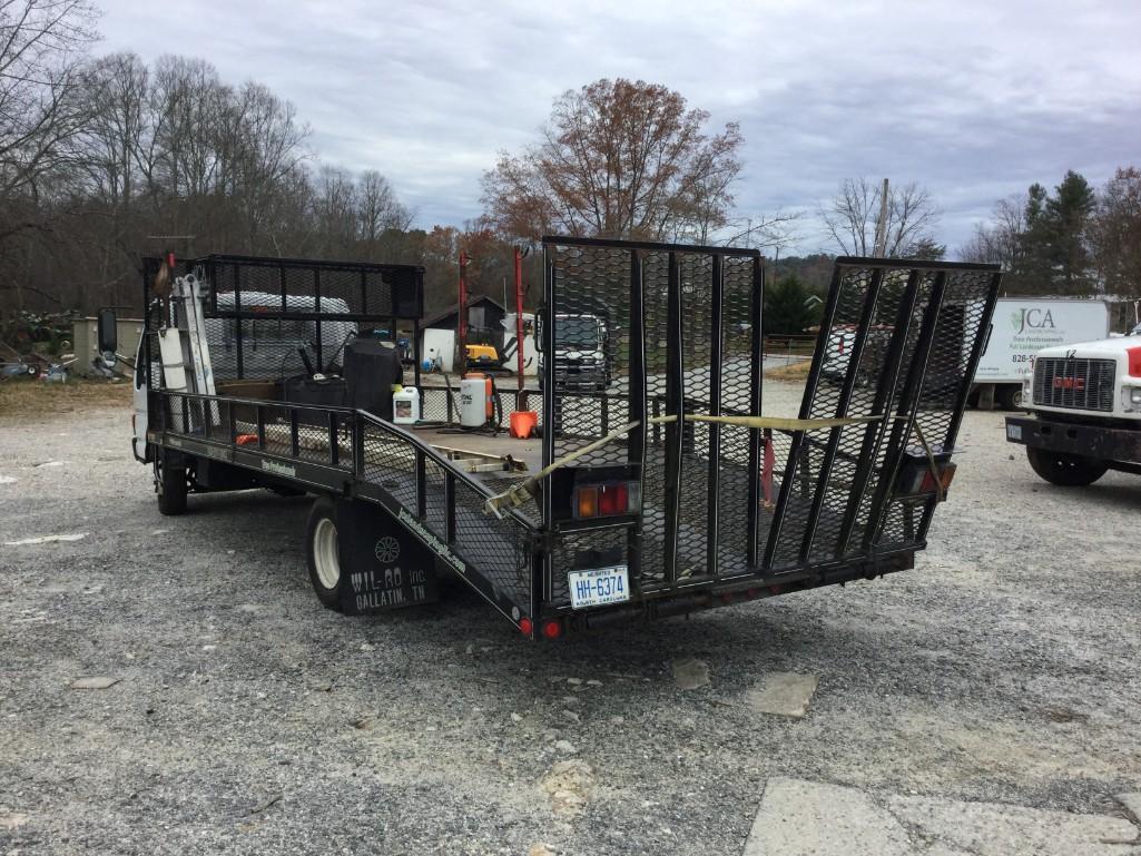 2005 ISUZU NPR HD CAB OVER LANDSCAPE TRUCK