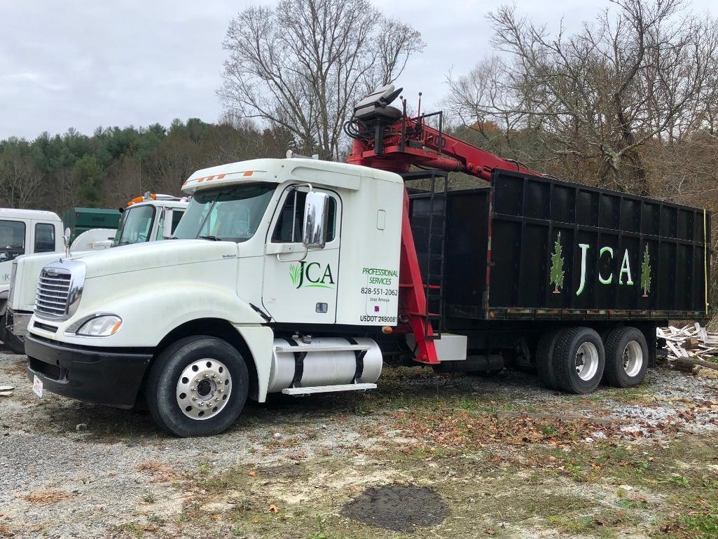 2009 FREIGHTLINER DEBRIS TRUCK W/ BOOM GRAPPLE