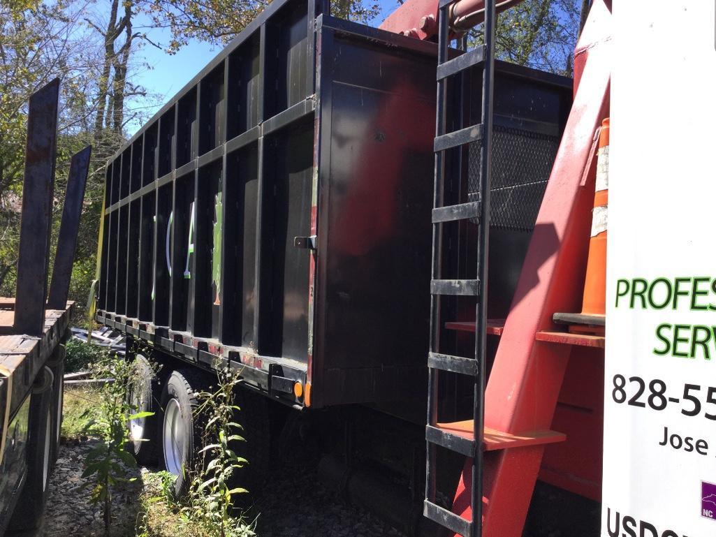 2009 FREIGHTLINER DEBRIS TRUCK W/ BOOM GRAPPLE