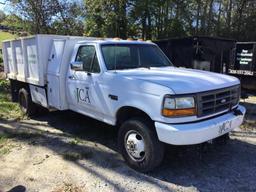 1997 FORD F350 XL DUMP TRUCK