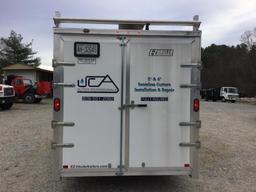 2018 E-Z HAULER ALUMINUM ENCLOSED V-NOSE...TRAILER