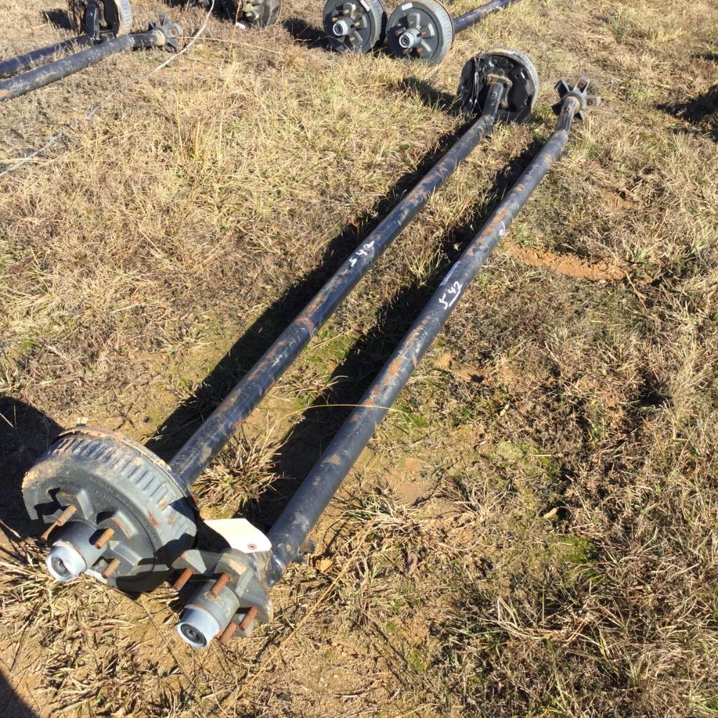 (2) 76" TRAILER AXLES