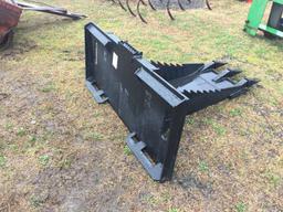 SKID STEER STUMP BUCKET