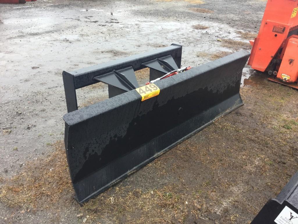 72" SKID STEER HYD TILT BLADE