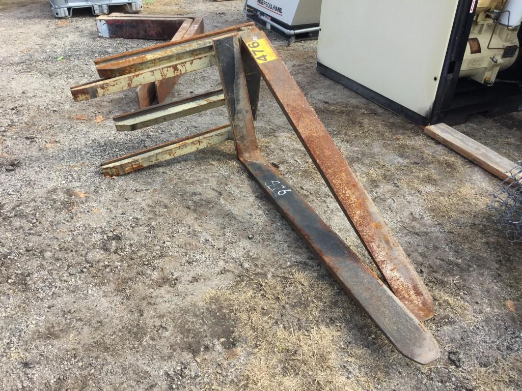 PAIR 5' FORKLIFT FORKS