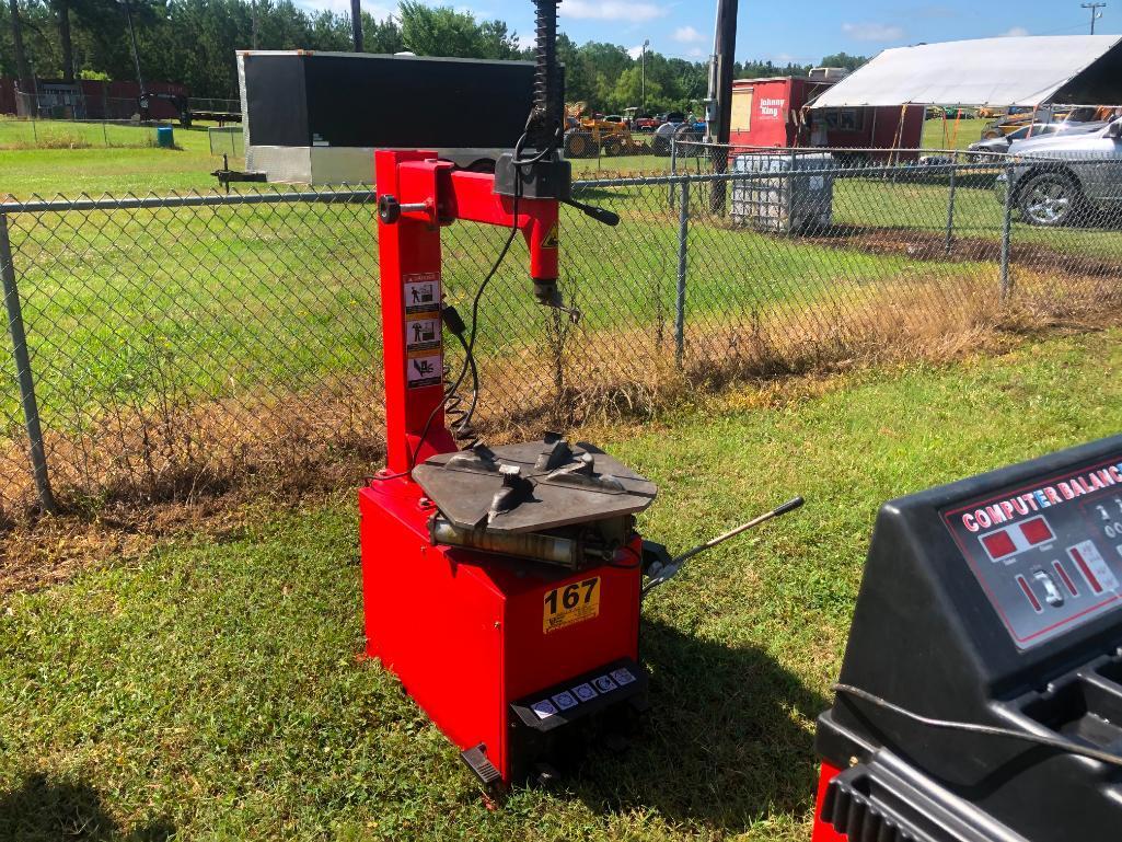 TIRE CHANGER (110V, SINGLE PHASE, 3 YEARS OLD)