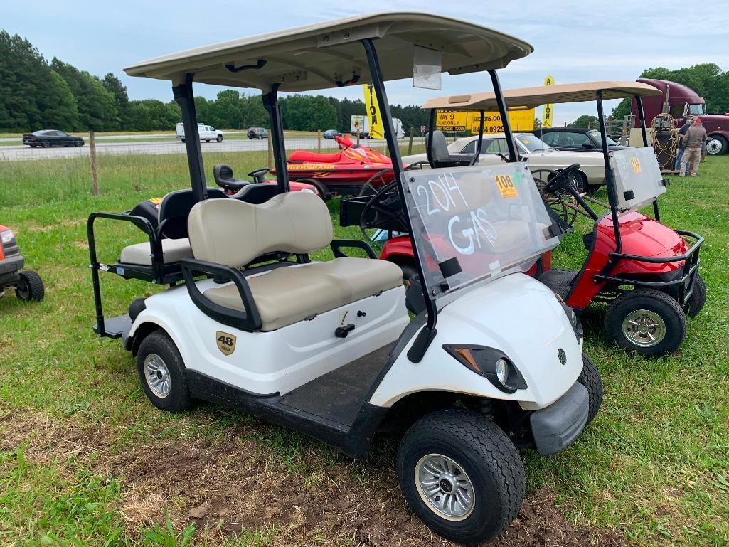 2014 YAMAHA GAS GOLF CART