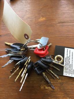 SET-24 HEAVY EQUIPMENT KEYS