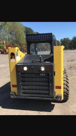 2017 YANMAR S220R-1 SKID STEER**SELLING OFF-SITE** (ONLY 281 HOURS, ENCLOSED CAB, AC, FOAM FILLED