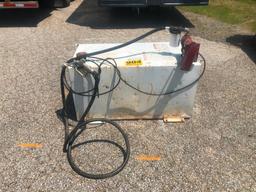 WEATHER GUARD FUEL TANK W/ELECTRICAL PUMP R1