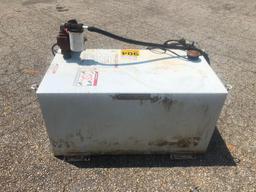 WEATHER GUARD FUEL TANK W/ELECTRICAL PUMP R1