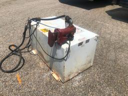 WEATHER GUARD FUEL TANK W/ELECTRICAL PUMP R1