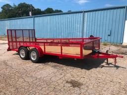 81"X16' TRAILER **NO TITLE**