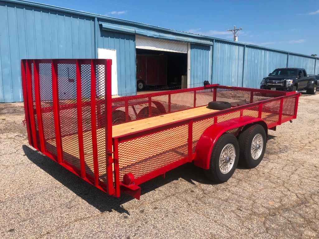 81"X16' TRAILER **NO TITLE**