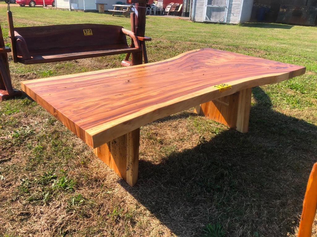 TEAK WOOD TABLE 98.5"