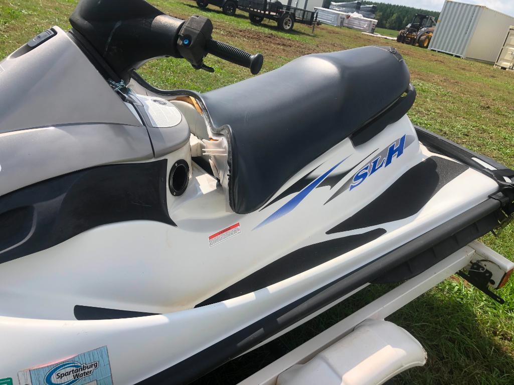 2000 POLARIS SLH PERSONAL WATER CRAFT W/TRAILER