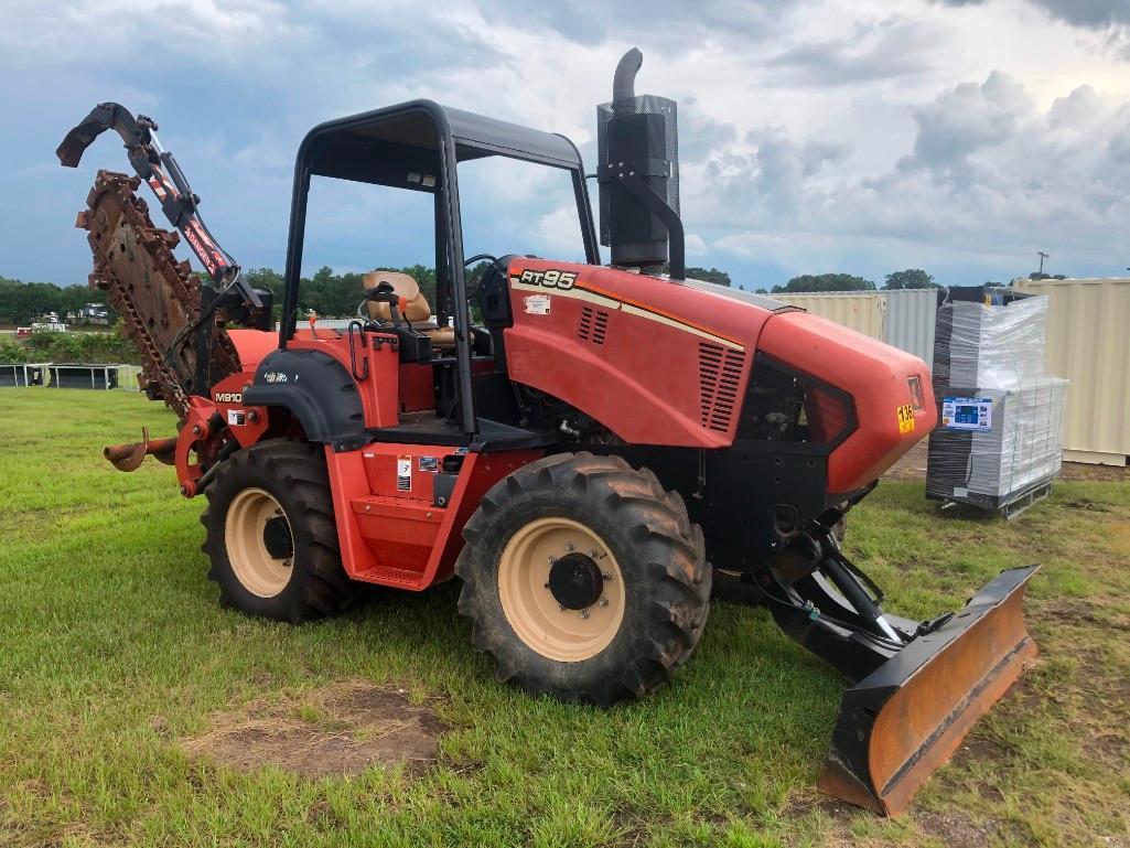 2013 DITCH WITCH RT95 W/M91C TRENCHER **TO BE SOLD