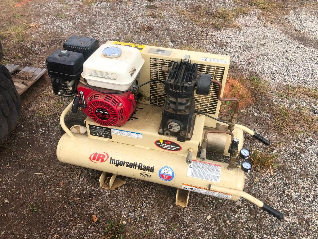 INGERSOLL RAND WHEELBARROW TYPE GAS AIR COMPRESSOR