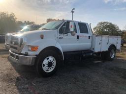 2007 FORD F750 XLT SUPER DUTY SERVICE TRUCK