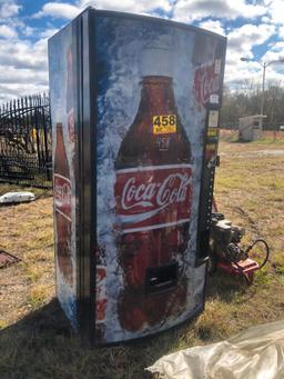 UPRIGHT COCA-COLA DRINK MACHINE