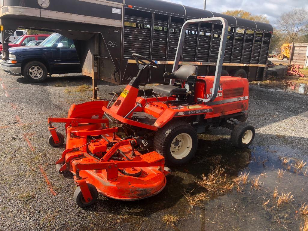 KUBOTA F2400 MOWER FRONT DECK MOWER