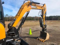 2018 SANY SY50U EXCAVATOR