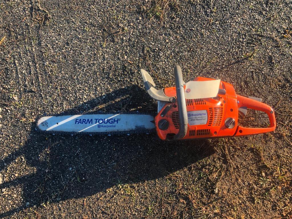 HUSQVARNA 455 RANCHER CHAIN SAW