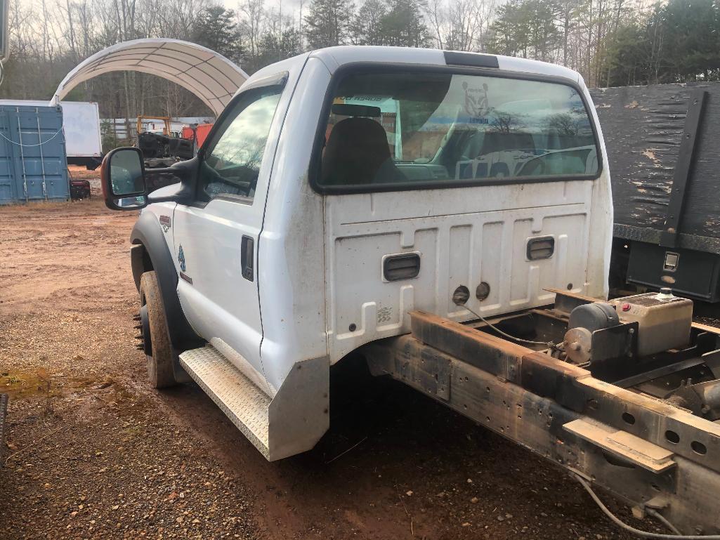 2007 FORD F-450 XLT SUPER DUTY DUMP TRUCK