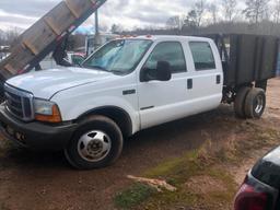 1999 FORD F-350 SUPER DUTY FLATBED PICKUP