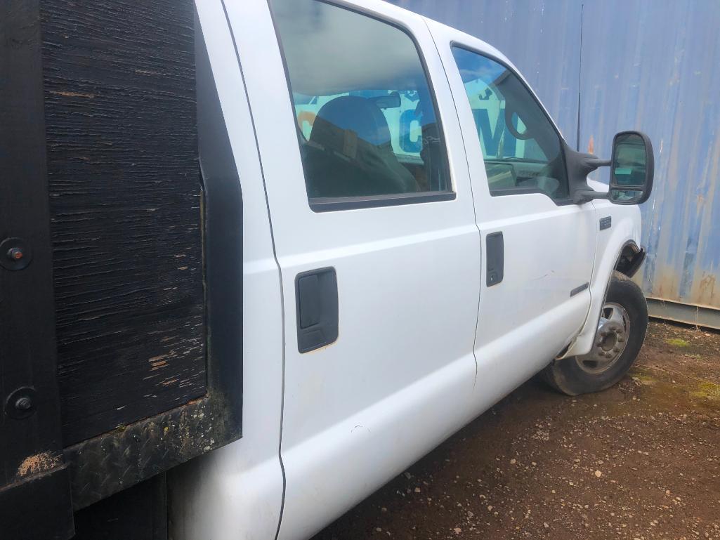 1999 FORD F-350 SUPER DUTY FLATBED PICKUP