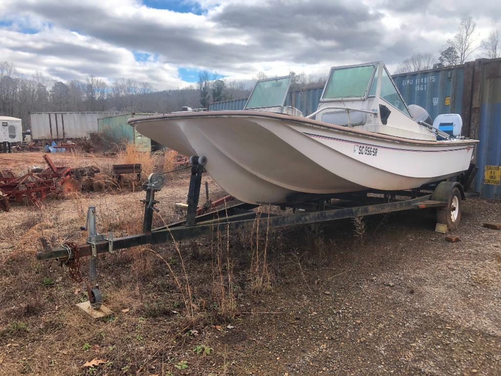 MCKEE CRAFT FIBERGLASS BOAT