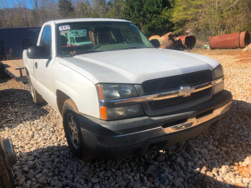 2004 CHEVROLET SILVERADO 1500 PICKUP