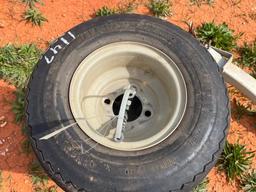 (4) GOLF CART TIRES & RIMS 18-8.5/8