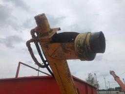 TENDER GRAIN BOX ON 4-WHEEL TRAILER W/HYDRAULIC