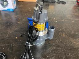 UNUSED MUSTANG MP 4800 2" ELECTRIC PUMP W/50' HOSE