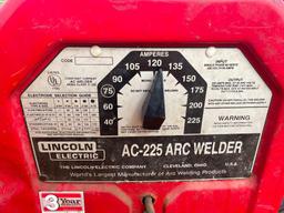 LINCOLN ELECTRIC AC-225 ARC WELDER