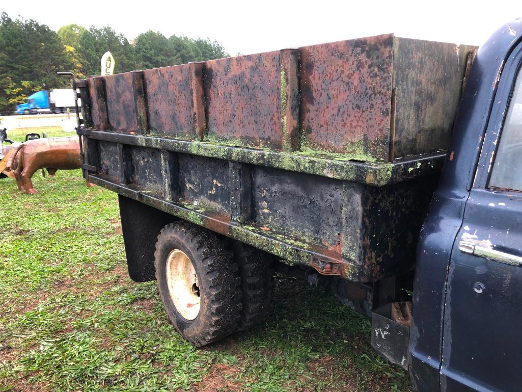 1969 GMC C30 DUMP TRK *RUNNING CONDITION UNKNOWN*