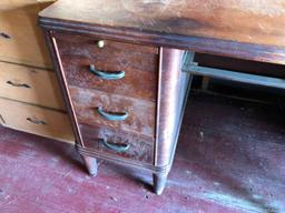 ANTIQUE WOODEN DESK